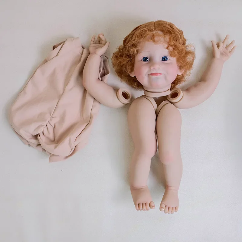 24Inch Unfinished Painted Reborn Doll Kit Milicent Real Picture with Red Brown Curly Hair Touch Soft Include Cloth Body
24Inch Unfinished Painted Reborn Doll Kit Milicent Real Picture with Red Brown Curly Hair Touch Soft Include Cloth Body