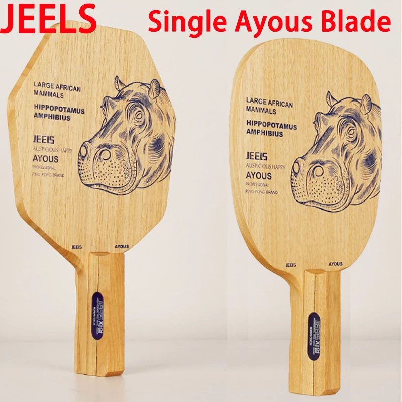 JEELS1-Ply Ayous Wood Table Tennis Rackets Square/Hexagon Japanese-style Ping Pong Paddle Loop Attack Hexagonal Ping Pong Blade
JEELS1-Ply Ayous Wood Table Tennis Rackets Square/Hexagon Japanese-style Ping Pong Paddle Loop Attack Hexagonal Ping Pong Blade
