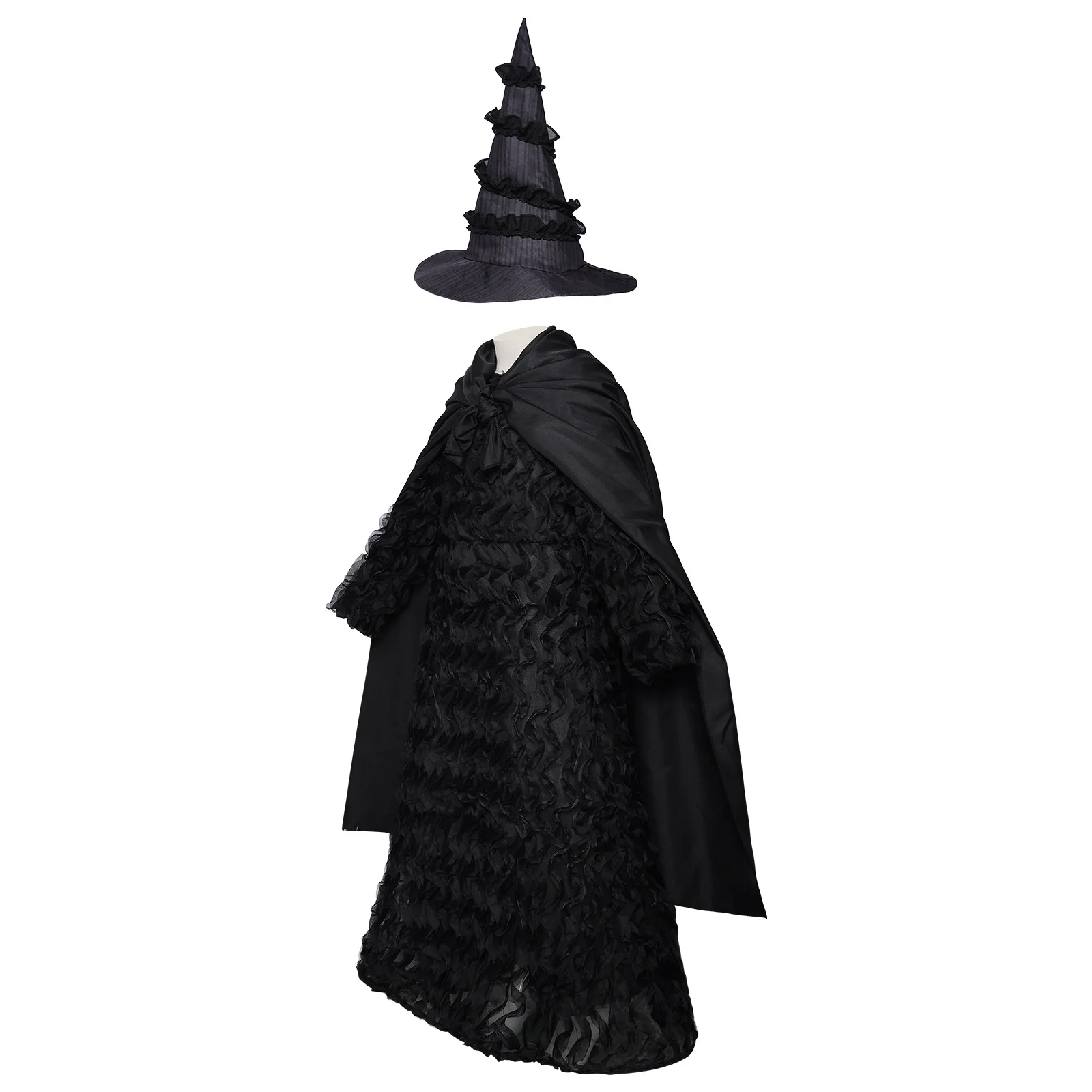 Wicked Witch Cosplay Costume Black Tulle Dress Party Evening Gown Anime Stage Outfit
Wicked Witch Cosplay Costume Black Tulle Dress Party Evening Gown Anime Stage Outfit