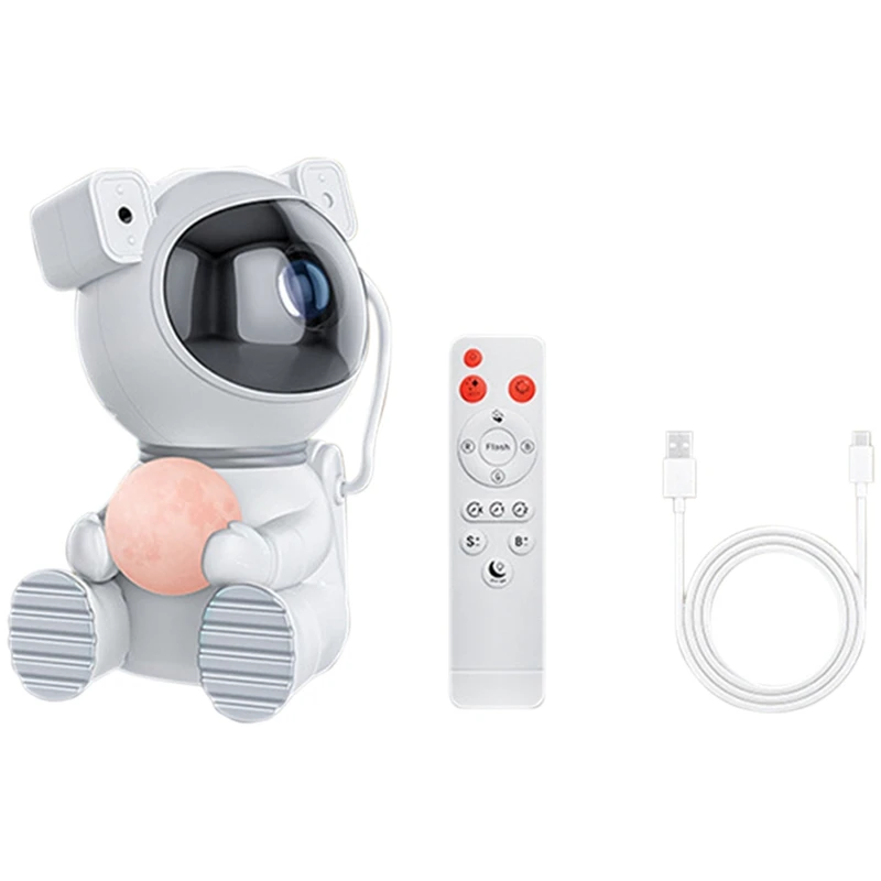 Astronaut Light Projector Projector For Bedroom Star Projector With Moon Light LED Nebula Night Light
Astronaut Light Projector Projector For Bedroom Star Projector With Moon Light LED Nebula Night Light