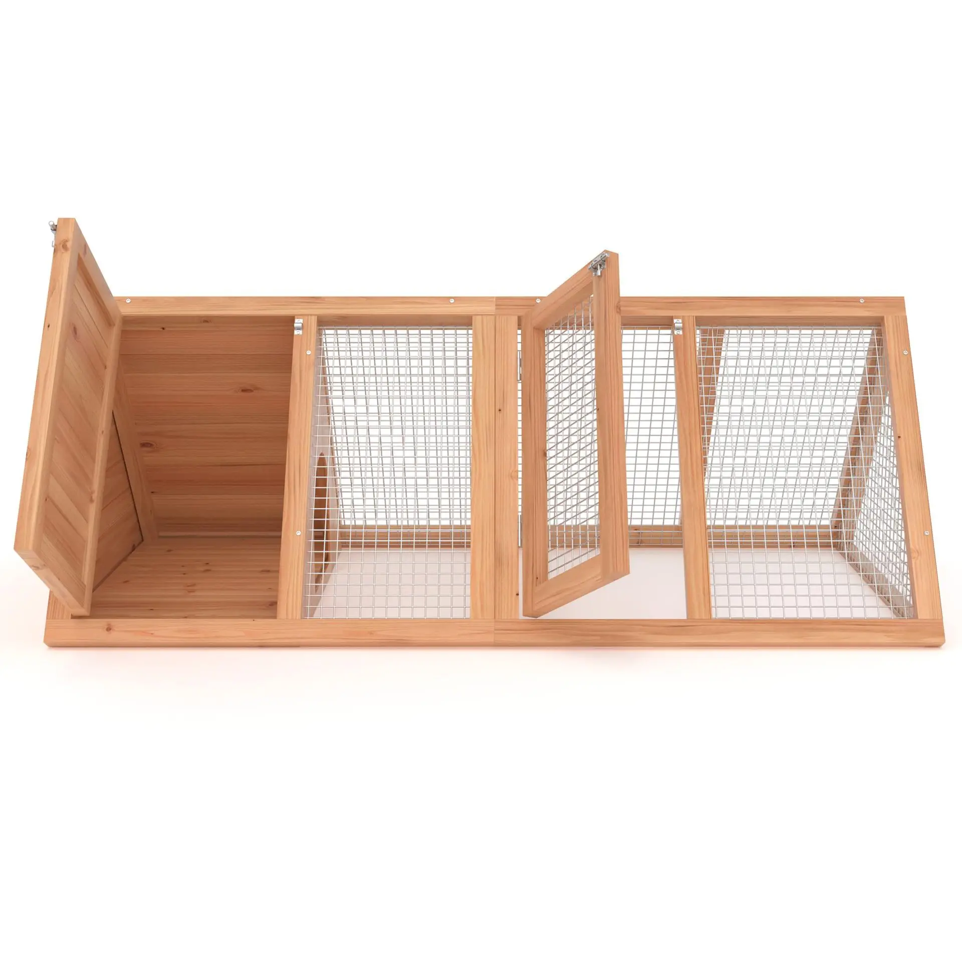 Stable Luxury Modern Triangle Design Welded Solid Wood Eco-Friendly Outdoor Use Rabbit Cage Wire Mesh House
Stable Luxury Modern Triangle Design Welded Solid Wood Eco-Friendly Outdoor Use Rabbit Cage Wire Mesh House