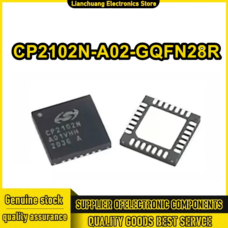5 шт. CP2102N-A02-GQFN28R CP2102 CP2102N CP2102N-A CP2102N-A02 CP2102N-A02-GQFN28 IC USB TO UART BRIDGE QFN-28 на складе
5 шт. CP2102N-A02-GQFN28R CP2102 CP2102N CP2102N-A CP2102N-A02 CP2102N-A02-GQFN28 IC USB TO UART BRIDGE QFN-28 на складе