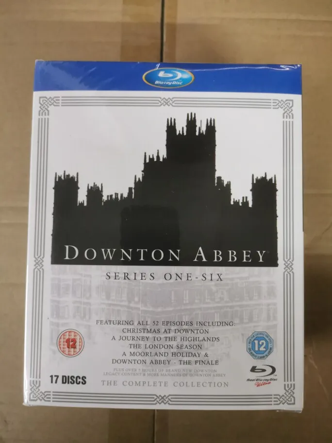 BD-бокс-сет с сериалом «Аббатство Даунтон», сезоны 1-6, Blu-ray, оригинальное высокое разрешение, полная серия, в наличии
BD-бокс-сет с сериалом «Аббатство Даунтон», сезоны 1-6, Blu-ray, оригинальное высокое разрешение, полная серия, в наличии