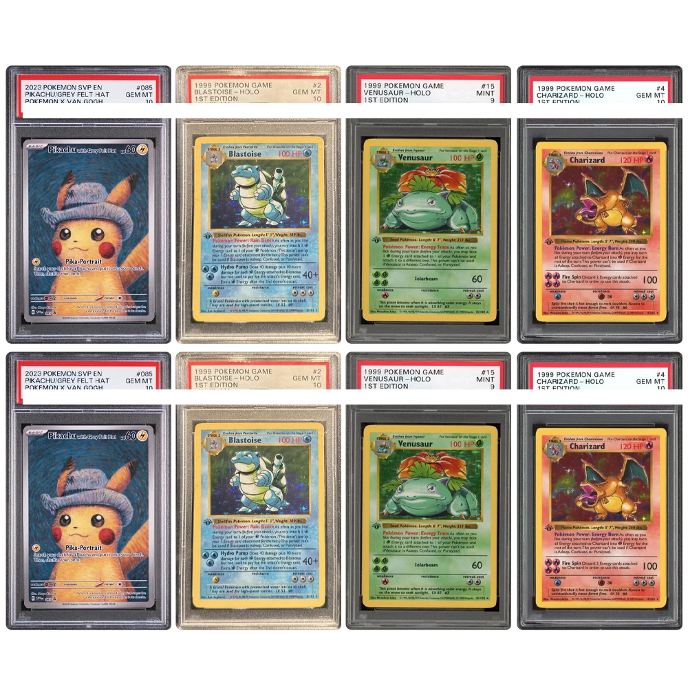 Карта аниме Pokemon English Charizard Blastoise Venusaur GYARADOS NINETALES NIDOKING, 10 точек, рейтинг, карты, коллекционные карты для игр 
Карта аниме Pokemon English Charizard Blastoise Venusaur GYARADOS NINETALES NIDOKING, 10 точек, рейтинг, карты, коллекционные карты для игр