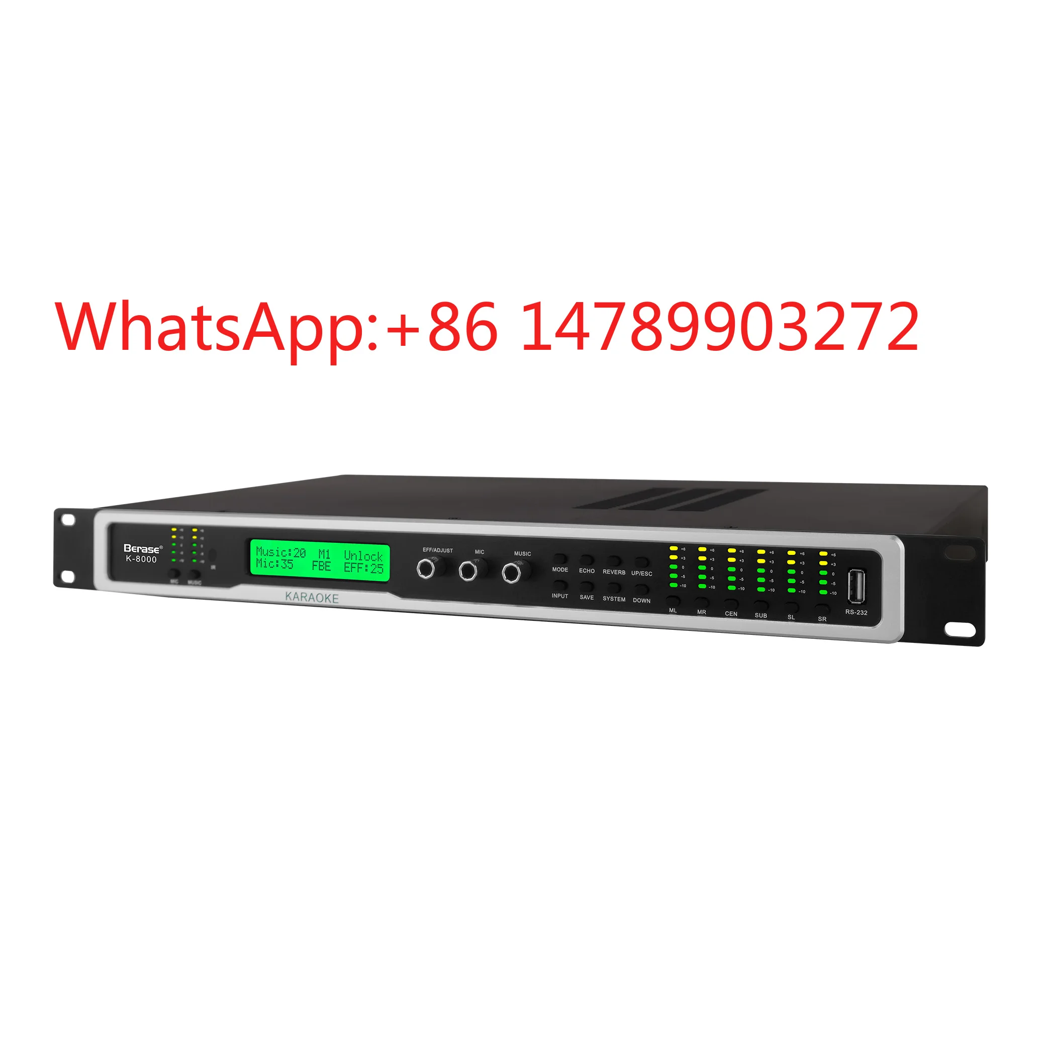Mini Rack DSP Processor Small Stage KTV Space-Saving Professional Sound Device
Mini Rack DSP Processor Small Stage KTV Space-Saving Professional Sound Device