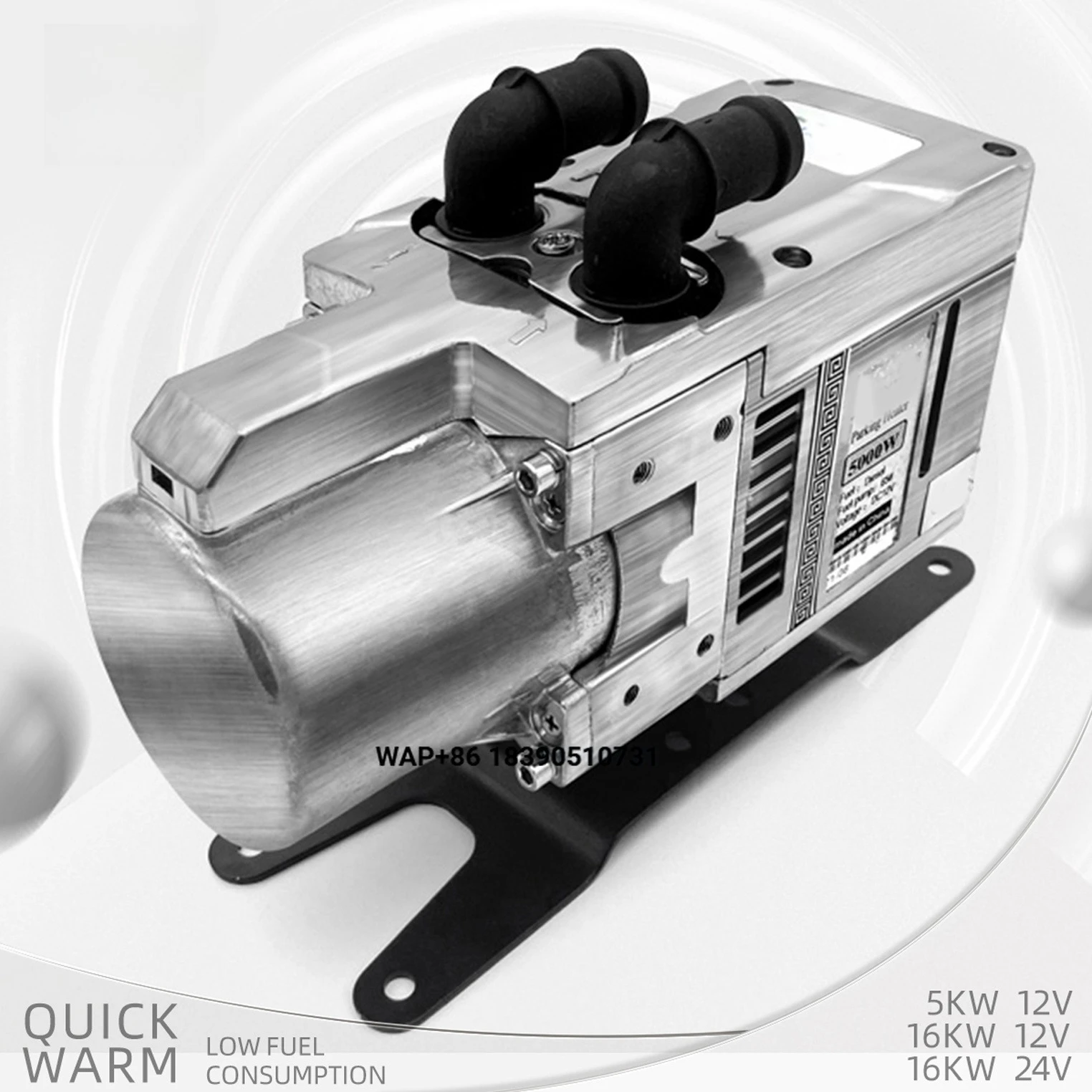 Low Fuel Consumption Water Heater 850W-2200W 12V Parking Heater for Truck, RV, Camper
Low Fuel Consumption Water Heater 850W-2200W 12V Parking Heater for Truck, RV, Camper
