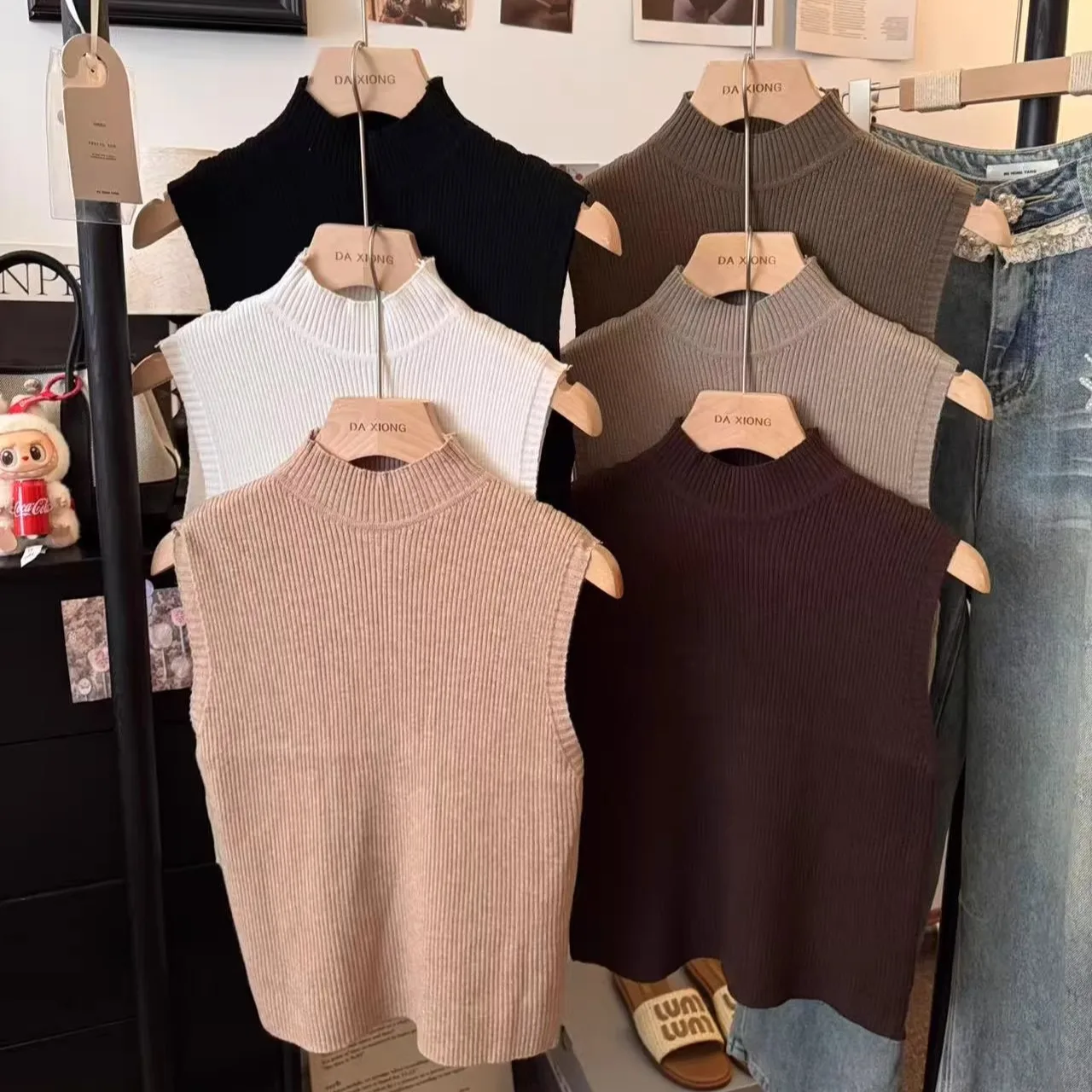 Ele Color f High Collar Svel Knitted Sweater Women's Slimming Versatile Top for Autumn Winter New Arrival
Ele Color f High Collar Svel Knitted Sweater Women's Slimming Versatile Top for Autumn Winter New Arrival