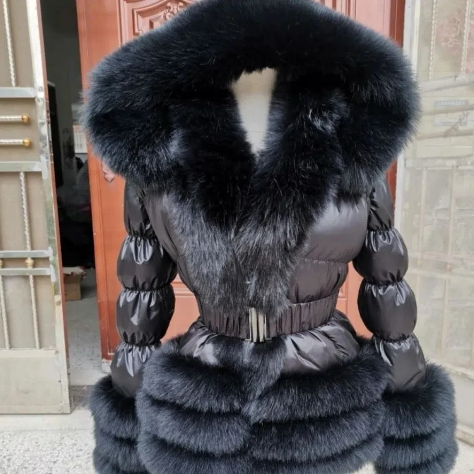 White Duck Down Coat 90% Women 2022 Winter New Large Size Short Thick Down Jacket Female Detachable Sleeve Fur Collar Parkas
White Duck Down Coat 90% Women 2022 Winter New Large Size Short Thick Down Jacket Female Detachable Sleeve Fur Collar Parkas