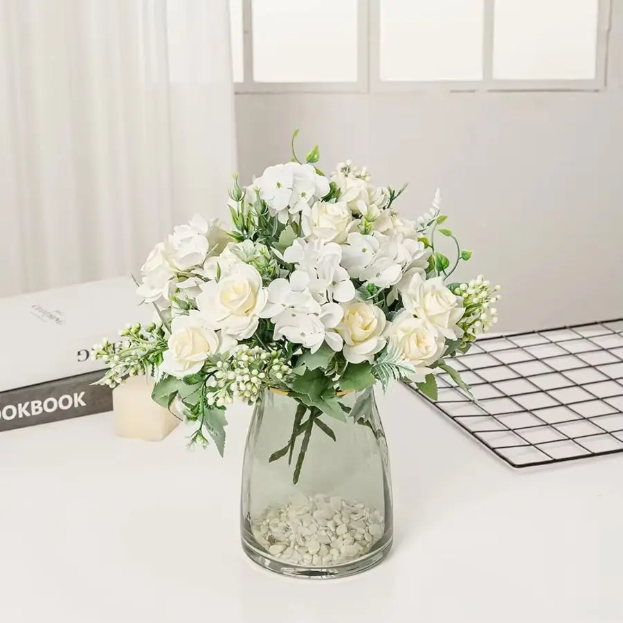 Artificial Flower Silk Gardenia Hydrangea Wedding Bridal Bouquet Home Table Vase Festival Party Garland Diy Gift Box Decoration
Artificial Flower Silk Gardenia Hydrangea Wedding Bridal Bouquet Home Table Vase Festival Party Garland Diy Gift Box Decoration