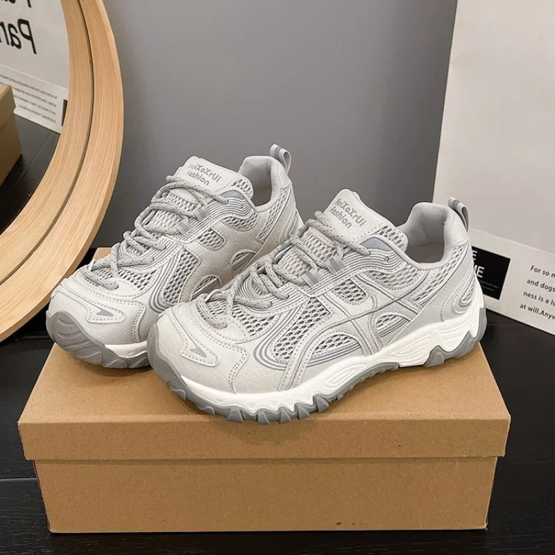 New Womens Shoes Fashion Air Mesh Casual Shoes for Woman Comfortable Mountaineering Chunky Sneakers Designer Shoes Zapatos Mujer
New Womens Shoes Fashion Air Mesh Casual Shoes for Woman Comfortable Mountaineering Chunky Sneakers Designer Shoes Zapatos Mujer