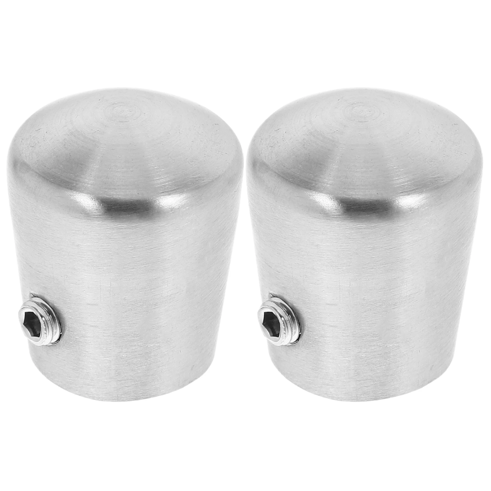2Pcs Stainless Steel Round Tube Handrail End Caps Durable Brushed Finish for Stairs Wooden Handrails Accessories Plug Hole Cover
2Pcs Stainless Steel Round Tube Handrail End Caps Durable Brushed Finish for Stairs Wooden Handrails Accessories Plug Hole Cover