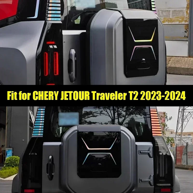 New! Car Rear Spare Tire Cover Sticker Pull Flower Suitable for CHERY JETOUR Traveler T2 2023 2024 Trunk Lid Decorative Sticker
New! Car Rear Spare Tire Cover Sticker Pull Flower Suitable for CHERY JETOUR Traveler T2 2023 2024 Trunk Lid Decorative Sticker