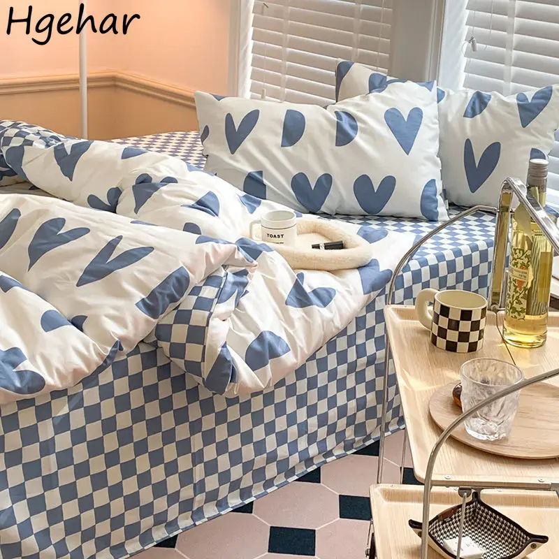 4pcs Bedding Set Printed Pastoral Household Soft Skin-friendly Duvet Cover Bed Sheet Pillowcases Four Seasons New Home Textile
4pcs Bedding Set Printed Pastoral Household Soft Skin-friendly Duvet Cover Bed Sheet Pillowcases Four Seasons New Home Textile