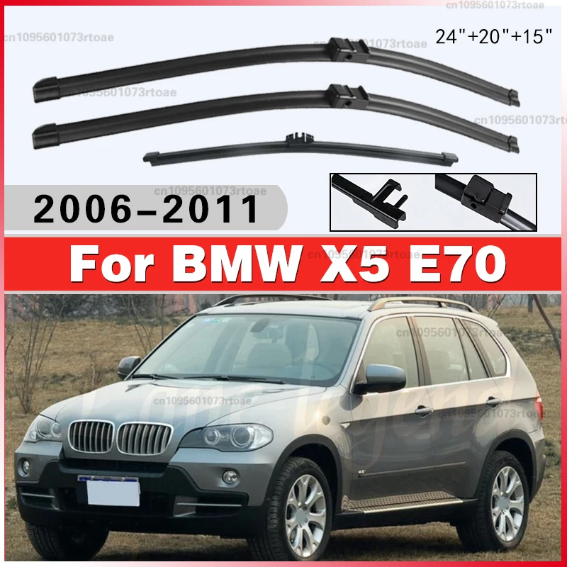1set Front & Rear Windshield Wiper Blades Windscreen Wipers 2007 2008 2009 2010 Car Accessories For BMW X5 E70 2006-2011
1set Front & Rear Windshield Wiper Blades Windscreen Wipers 2007 2008 2009 2010 Car Accessories For BMW X5 E70 2006-2011