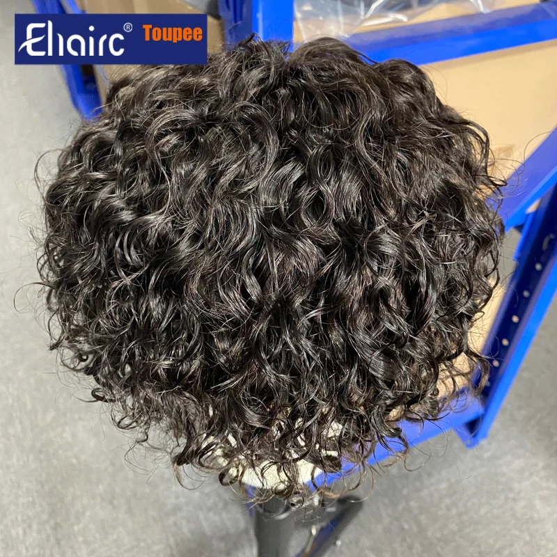 20mm Curly New Australia --Toupee Men Breathable Lace with Durable Knotted Natural Hairline Wig For Men 6" Male Hair Prosthesis
20mm Curly New Australia --Toupee Men Breathable Lace with Durable Knotted Natural Hairline Wig For Men 6" Male Hair Prosthesis