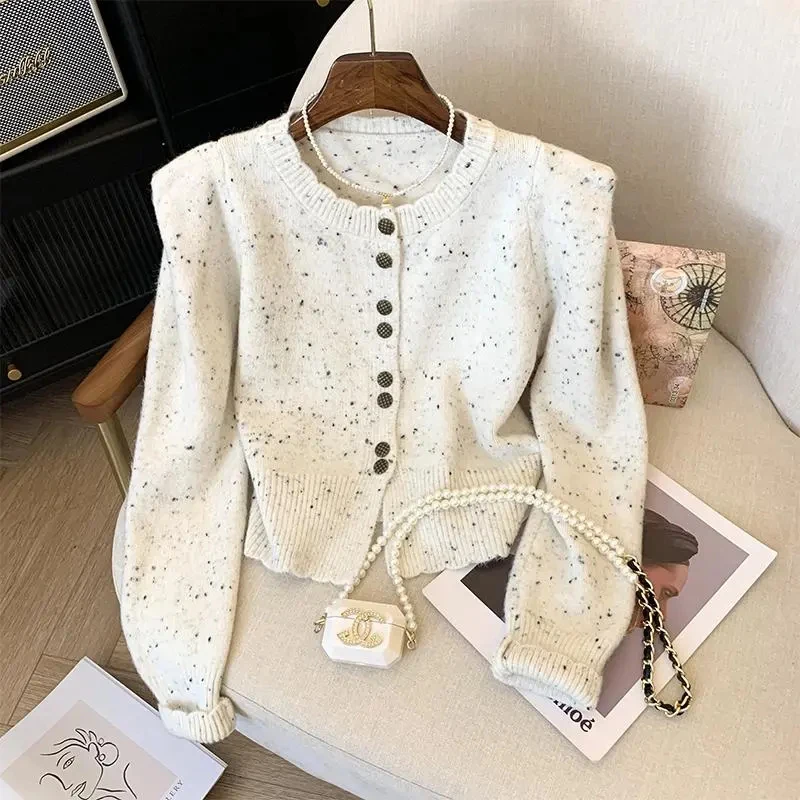 Elegant Crop Sweater Cardigan Women Korean Harajuku Chic Knitted Slim Jacket Autumn New Fashion Patchwork O Neck Female Tops
Elegant Crop Sweater Cardigan Women Korean Harajuku Chic Knitted Slim Jacket Autumn New Fashion Patchwork O Neck Female Tops