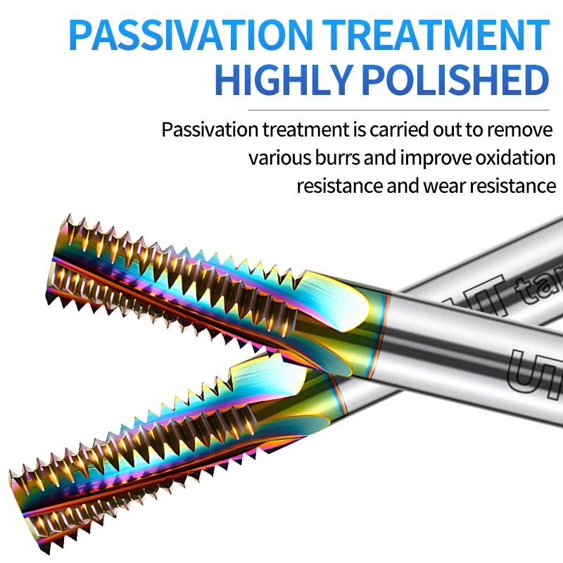 UT TAP CNC Machine Solid Carbide Tungsten Steel Full Thread Milling Cutter M1 M1.6 M2 M3 M4 M5 M6 M8 M10 M12 M14 Mill Mills
UT TAP CNC Machine Solid Carbide Tungsten Steel Full Thread Milling Cutter M1 M1.6 M2 M3 M4 M5 M6 M8 M10 M12 M14 Mill Mills