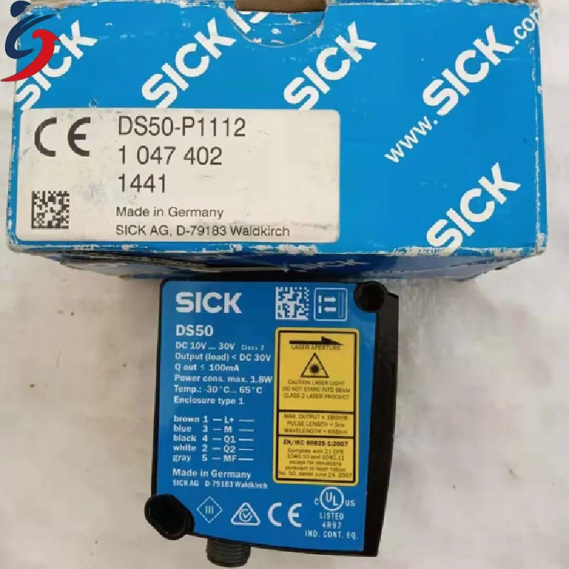 Абсолютно новый датчик Sick DS50P1112 (1 шт.) для ПЛК, быстрая доставка
Абсолютно новый датчик Sick DS50P1112 (1 шт.) для ПЛК, быстрая доставка
