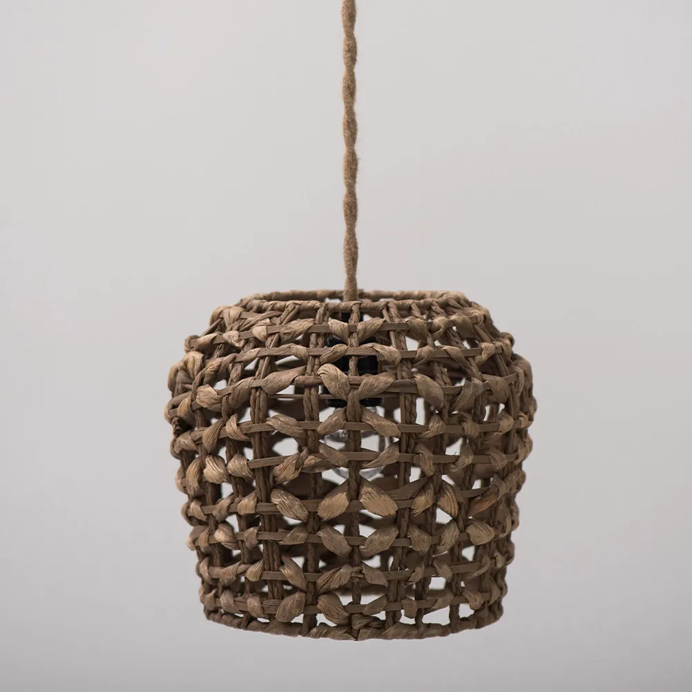 Lamp Shade Handwoven Hyacinth Natural Woven Cover For Table Pendant Ceiling Light Fixture Rustic Bedroom Decor Vintage
Lamp Shade Handwoven Hyacinth Natural Woven Cover For Table Pendant Ceiling Light Fixture Rustic Bedroom Decor Vintage