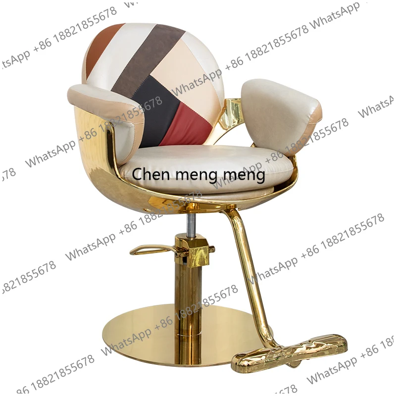 Стул для парикмахерской, кресло для парикмахерской, стрижка, подъемное, сиденье для завивки и краски, высококачественное, простое и современное.
Стул для парикмахерской, кресло для парикмахерской, стрижка, подъемное, сиденье для завивки и краски, высококачественное, простое и современное.