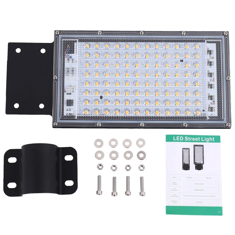 Lighting LED Street Light Floodlight Integrated Road Lighting 100W Waterproof Garden Light Outdoor
Lighting LED Street Light Floodlight Integrated Road Lighting 100W Waterproof Garden Light Outdoor