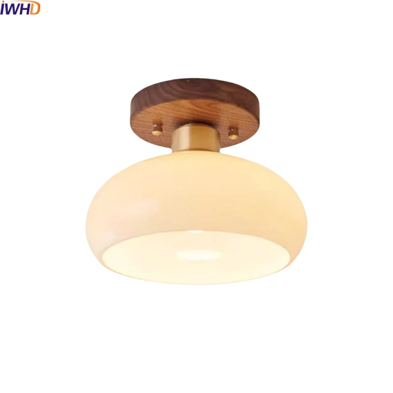 IWHD Walnut Copper LED Ceiling Lights Decoration Aisle Corridor Living Room Light Home Lighting Modern Ceiling lamp Luminaria
IWHD Walnut Copper LED Ceiling Lights Decoration Aisle Corridor Living Room Light Home Lighting Modern Ceiling lamp Luminaria