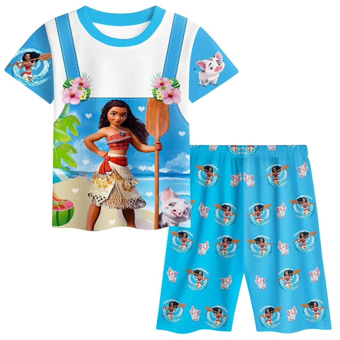 Summer Moana Girls' Clothing Set T-shirt+Shorts Preschool Girls' Clothing Children's Sportswear Vaiana Clothing Child Clothing
Summer Moana Girls' Clothing Set T-shirt+Shorts Preschool Girls' Clothing Children's Sportswear Vaiana Clothing Child Clothing