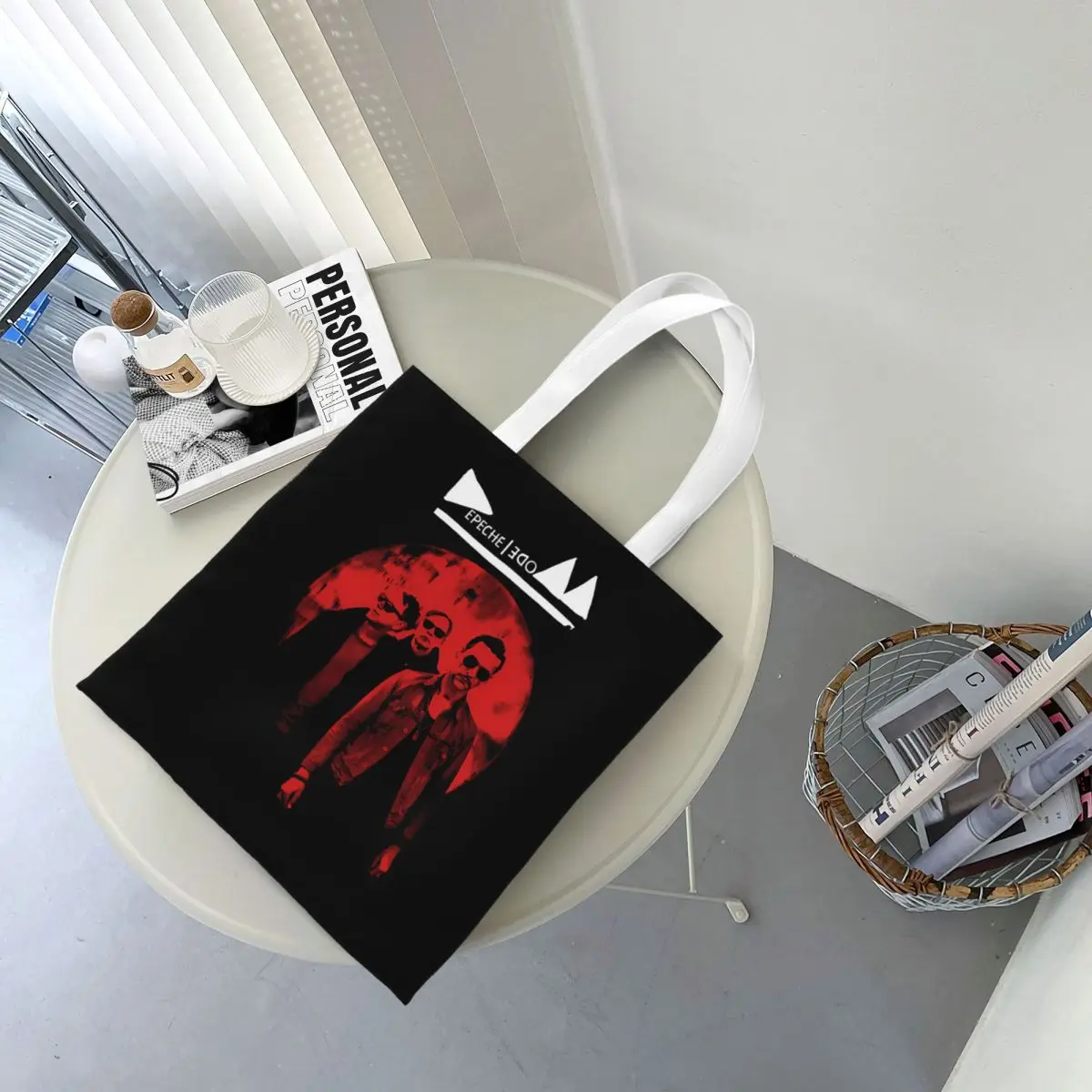 Сумки для покупок Electronic Rock Depeche Cool Mode, парусиновая большая сумка, складная сумка для девочек, дорожная сумка через плечо
Сумки для покупок Electronic Rock Depeche Cool Mode, парусиновая большая сумка, складная сумка для девочек, дорожная сумка через плечо