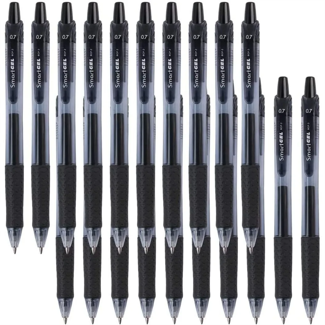 Black Gel Pens 45 Pack, Retractable Medium Point Smooth Writing Pens, Comfort Grip for Office School
Black Gel Pens 45 Pack, Retractable Medium Point Smooth Writing Pens, Comfort Grip for Office School