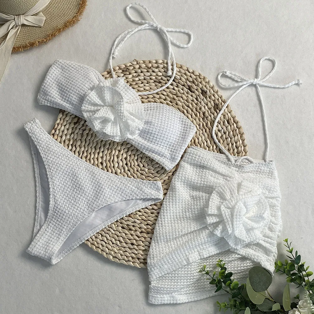 Sexy 3 Piece Swimwear Lady Micro Bikini Summer Bathing Suit Women Swimsuit Bikini Set Thongs Thread Woman Bikini Set Vacation
Sexy 3 Piece Swimwear Lady Micro Bikini Summer Bathing Suit Women Swimsuit Bikini Set Thongs Thread Woman Bikini Set Vacation