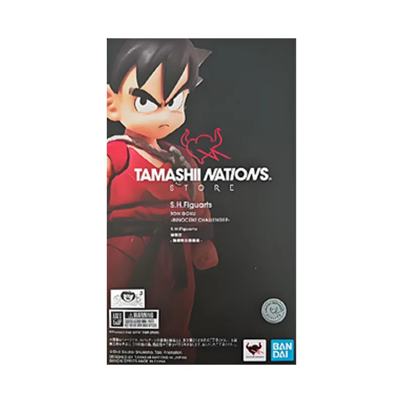BANDAI Original Model SHF Dragon Ball SON GOKU INNOCENT CHALLENGER Anime Action Figure Model Toy Gift for Kid Foam Box Packaging
BANDAI Original Model SHF Dragon Ball SON GOKU INNOCENT CHALLENGER Anime Action Figure Model Toy Gift for Kid Foam Box Packaging