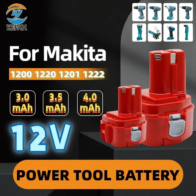 12V 3500mAh NI-MH Battery for Makita PA12 1200 1220 1222 6270D 6271D 6227D 4331D 6317D Cordless Drills Rechargeable Battery
12V 3500mAh NI-MH Battery for Makita PA12 1200 1220 1222 6270D 6271D 6227D 4331D 6317D Cordless Drills Rechargeable Battery