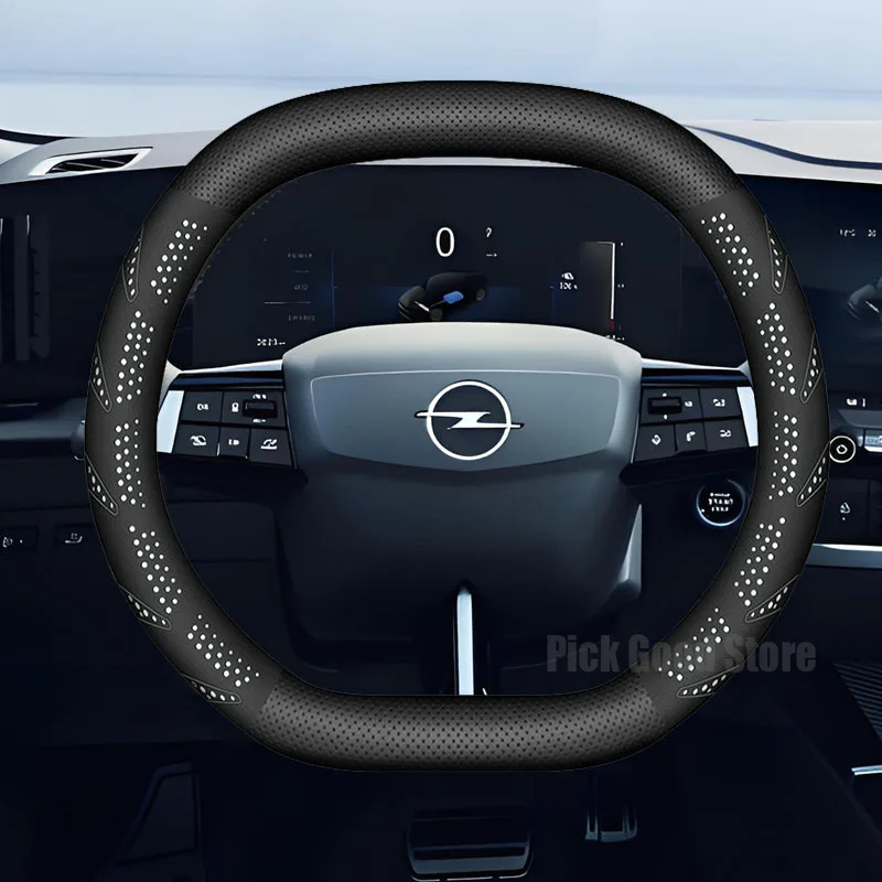 Leather Car Steering Wheel Cover For New Opel Combo Cargo Electric Gasolina Diesel 2023 2024 2025 Anti Slip Car Accessories
Leather Car Steering Wheel Cover For New Opel Combo Cargo Electric Gasolina Diesel 2023 2024 2025 Anti Slip Car Accessories