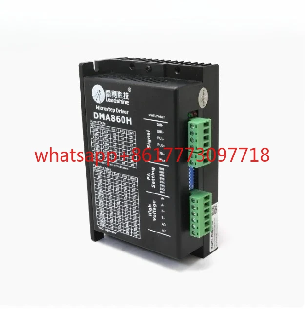 DM860 DMA860H MA860H M860C Драйвер аналогового шагового двигателя серии 86.
DM860 DMA860H MA860H M860C Драйвер аналогового шагового двигателя серии 86.