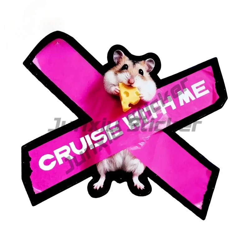 Hamster Bandage Cartoon Car Stickers Motorcycle Skateboard Suitcase Truck Vinyl Decal Fashion Scratch-Proof Car Label
Hamster Bandage Cartoon Car Stickers Motorcycle Skateboard Suitcase Truck Vinyl Decal Fashion Scratch-Proof Car Label