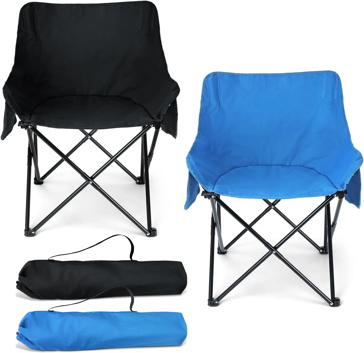 Outdoors Camping Chair for Adults, Compact Folding Portable Chairs Set, Backpacking, Picnic, Load 250lbs
Outdoors Camping Chair for Adults, Compact Folding Portable Chairs Set, Backpacking, Picnic, Load 250lbs