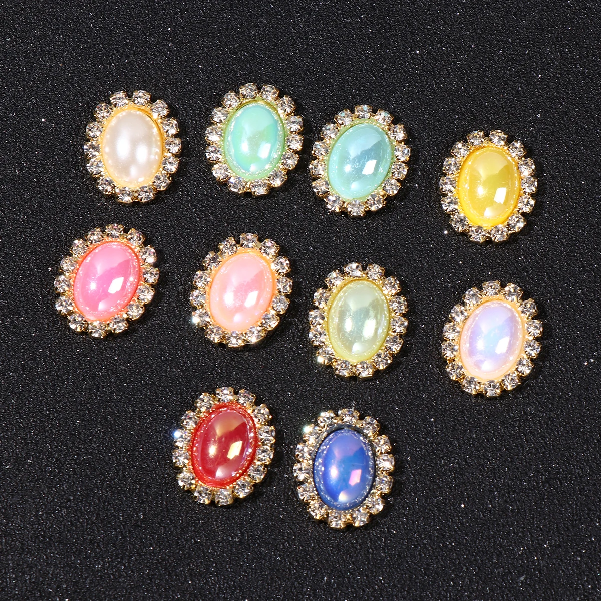 10PCS Alloy Pearl Patches Self Adhesive Rhinestone Jewelry DIY Accessory Decor Shoe Buckle Wedding Party Ornament
10PCS Alloy Pearl Patches Self Adhesive Rhinestone Jewelry DIY Accessory Decor Shoe Buckle Wedding Party Ornament