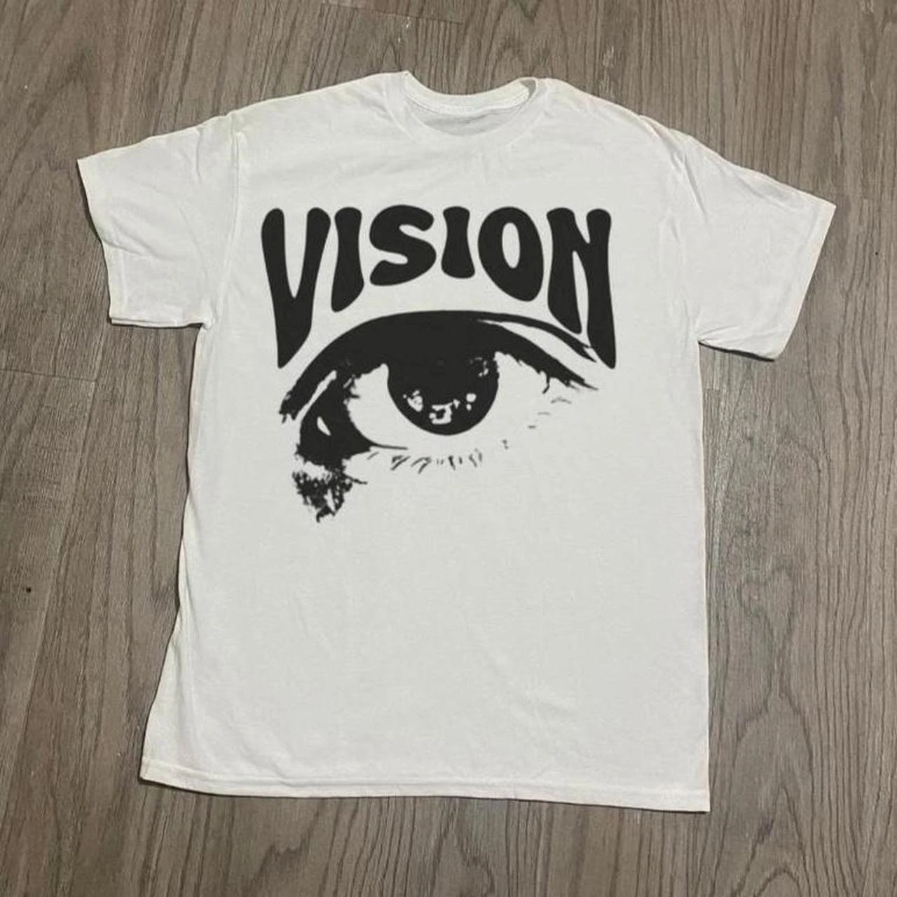 Футболка с принтом VISION для женщин и мужчин, модный крутой топ, весна/лето, футболка унисекс с короткими рукавами
Футболка с принтом VISION для женщин и мужчин, модный крутой топ, весна/лето, футболка унисекс с короткими рукавами