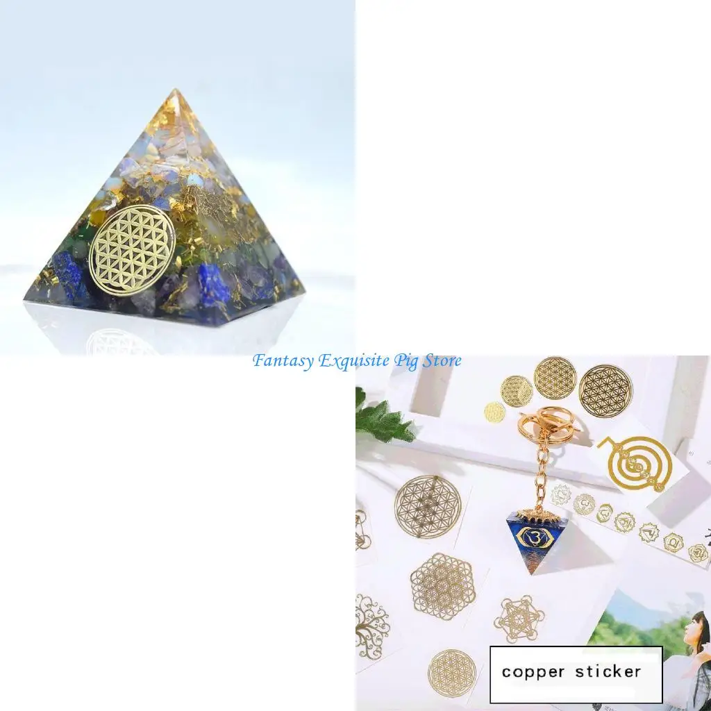 40x Flower of Life Stickers Adhesive Stickers Geometry Orgone Pyramid
40x Flower of Life Stickers Adhesive Stickers Geometry Orgone Pyramid