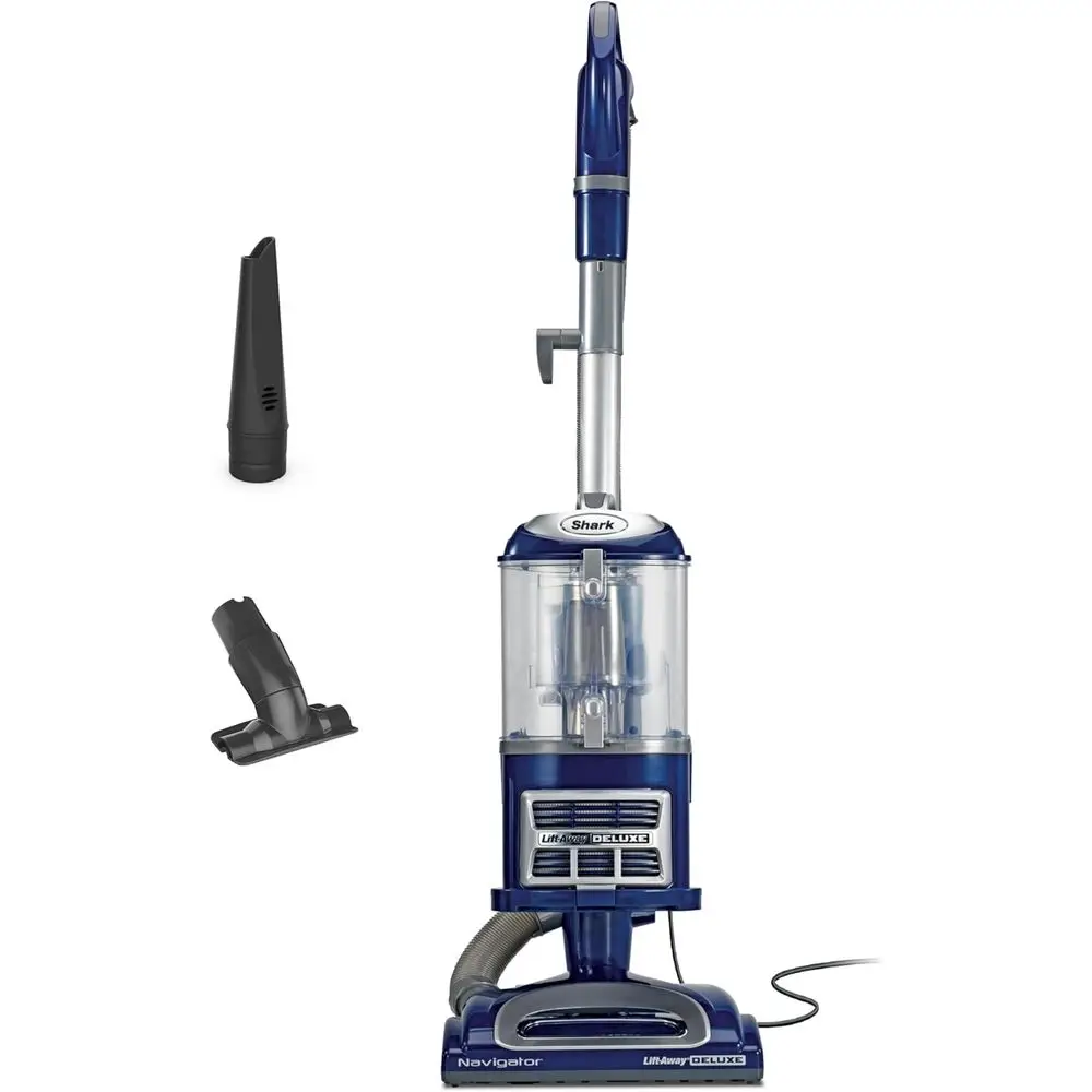 Upright Vacuum, Navigator Lit-Away Deluxe with Large Dust Cup acity, HEPA ilter, Swivel Steering, Upholstery Tool & Crevice Tool
Upright Vacuum, Navigator Lit-Away Deluxe with Large Dust Cup acity, HEPA ilter, Swivel Steering, Upholstery Tool & Crevice Tool