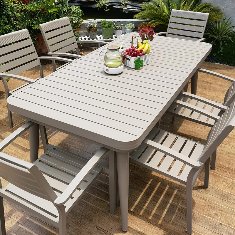 Outdoor table and chair courtyard villa garden open-air balcony terrace leisure table and chair combination all aluminum alloy o
Outdoor table and chair courtyard villa garden open-air balcony terrace leisure table and chair combination all aluminum alloy o