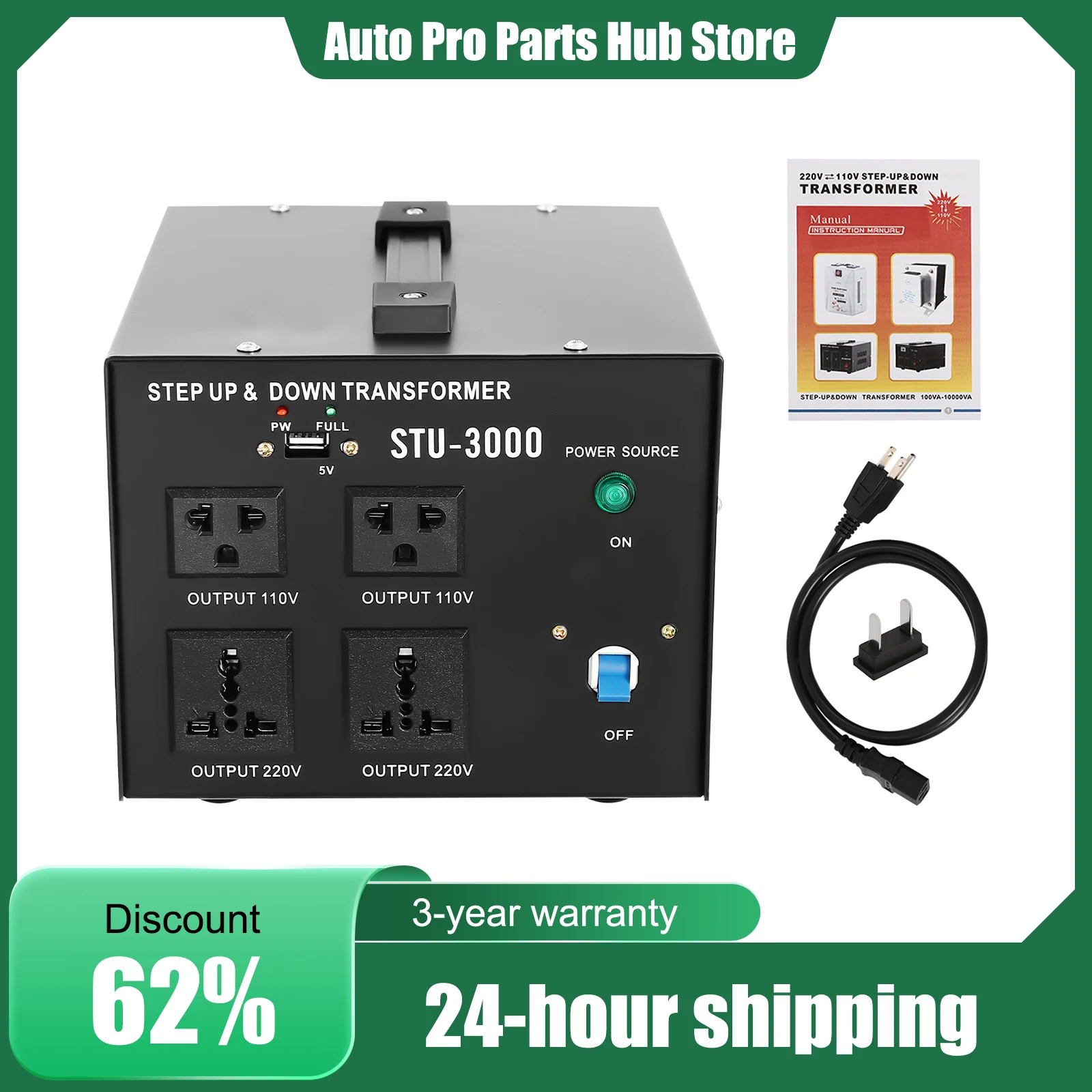 Преобразователь напряжения, трансформатор, повышающий вверх вниз 3000 Вт, от 110 В до 220 В, от 220 В до 110 В, надежный США, домашний промышленный электрический адаптер
Преобразователь напряжения, трансформатор, повышающий вверх вниз 3000 Вт, от 110 В до 220 В, от 220 В до 110 В, надежный США, домашний промышленный электрический адаптер