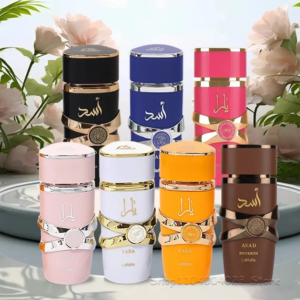 100ml Original Quality Arab Lattafa Yara Perfumes for Women Asad Bourbon ForMen Long-lasting Arabian Perfume Eau De Parfum Spray 
100ml Original Quality Arab Lattafa Yara Perfumes for Women Asad Bourbon ForMen Long-lasting Arabian Perfume Eau De Parfum Spray