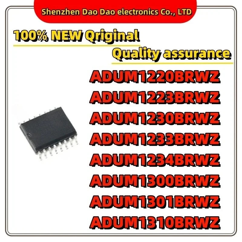 ADUM1220 ADUM1223 ADUM1230 ADUM1233 ADUM1234 ADUM1300 ADUM1301 ADUM1310BRWZ IC Chip SOP-16 Digital isolator NEW
ADUM1220 ADUM1223 ADUM1230 ADUM1233 ADUM1234 ADUM1300 ADUM1301 ADUM1310BRWZ IC Chip SOP-16 Digital isolator NEW