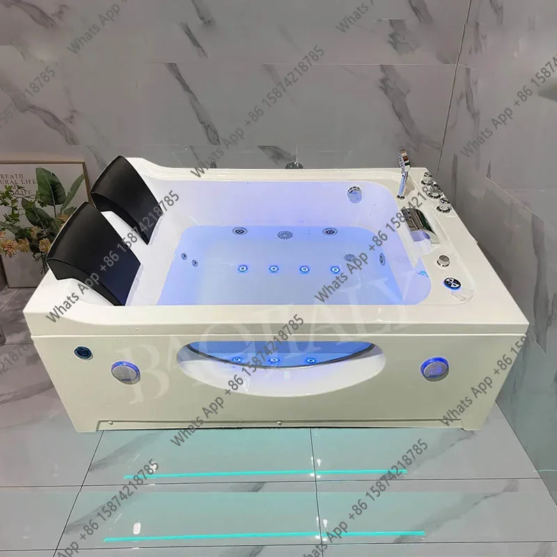 X30 Bathtub Double Large Size 1.7m Luxury Smart Thermostatic Bathtub Home Surfing Massage Tank Hotel Bed And Breakfast
X30 Bathtub Double Large Size 1.7m Luxury Smart Thermostatic Bathtub Home Surfing Massage Tank Hotel Bed And Breakfast