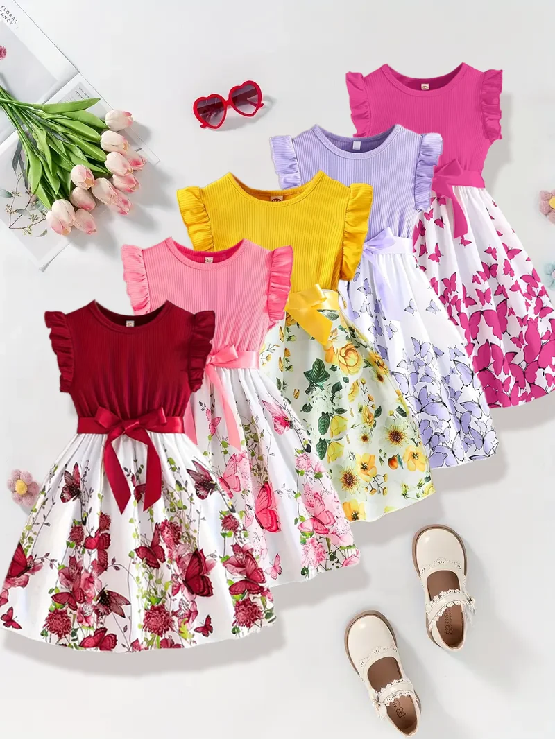 Красочное платье без рукавов с цветочным узором из 5 предметов для яркой и милой девушки летом
Красочное платье без рукавов с цветочным узором из 5 предметов для яркой и милой девушки летом