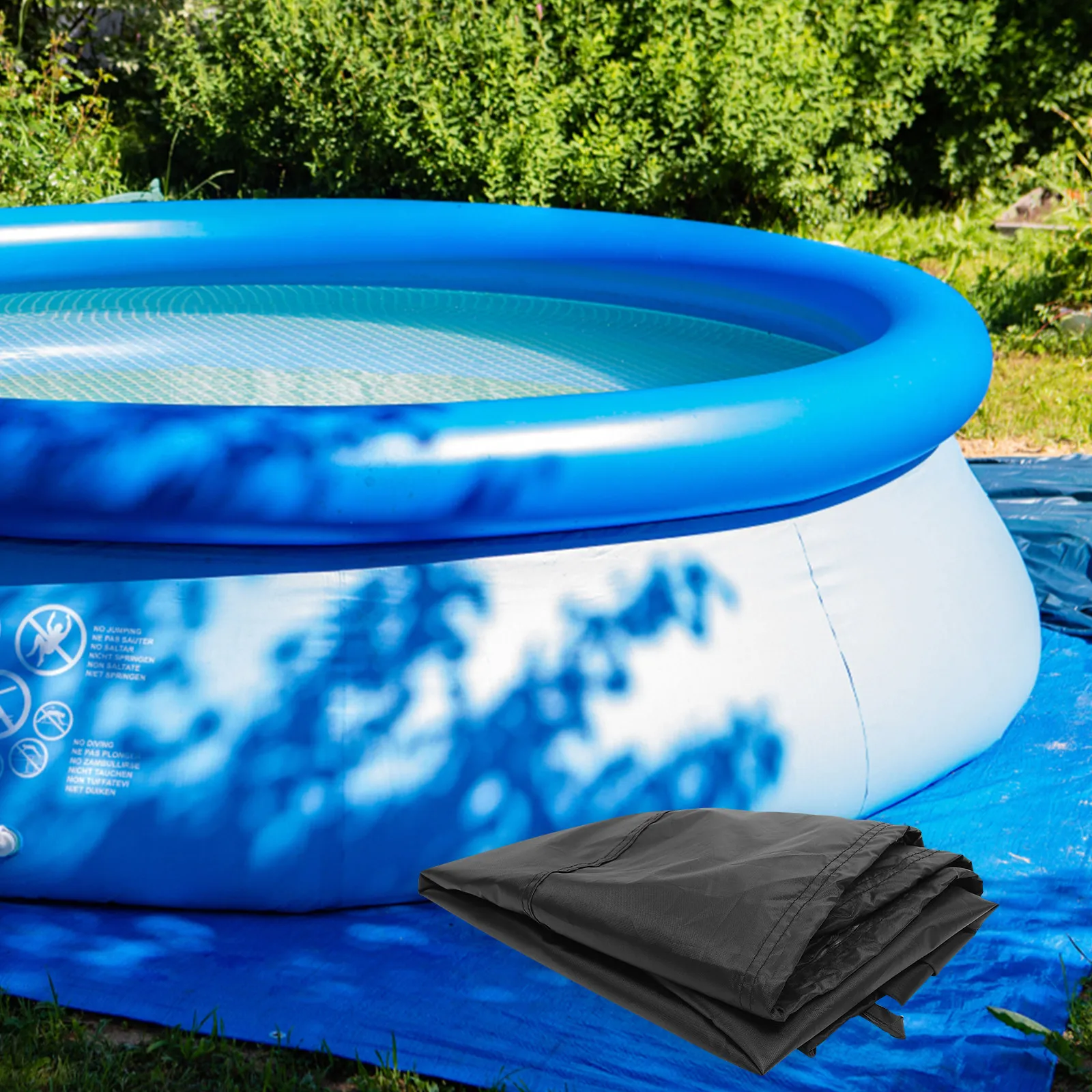 8Ft Trampoline Cover Oxford Cloth Reusable Foldable Swimming Pool Protector Uv Resistant Evaporation Reduction Easy Install
8Ft Trampoline Cover Oxford Cloth Reusable Foldable Swimming Pool Protector Uv Resistant Evaporation Reduction Easy Install