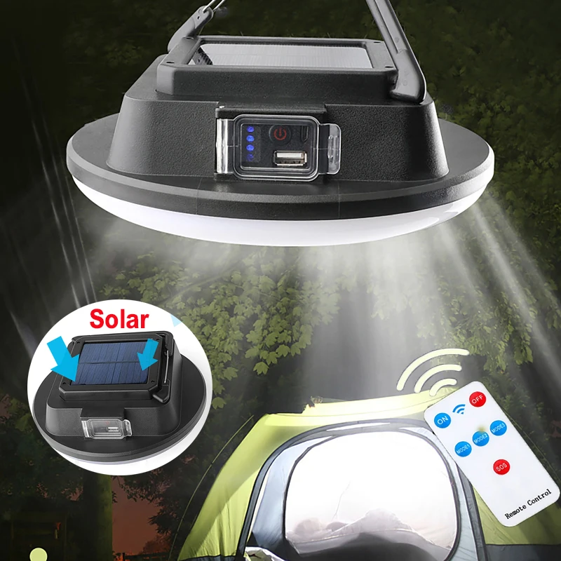 Solar Lantern Camping Light 3Modes Outdoor Lighting Rechargeable Lamp Powerful Flashlight Tent Equipment Supplies Bulb Lights
Solar Lantern Camping Light 3Modes Outdoor Lighting Rechargeable Lamp Powerful Flashlight Tent Equipment Supplies Bulb Lights