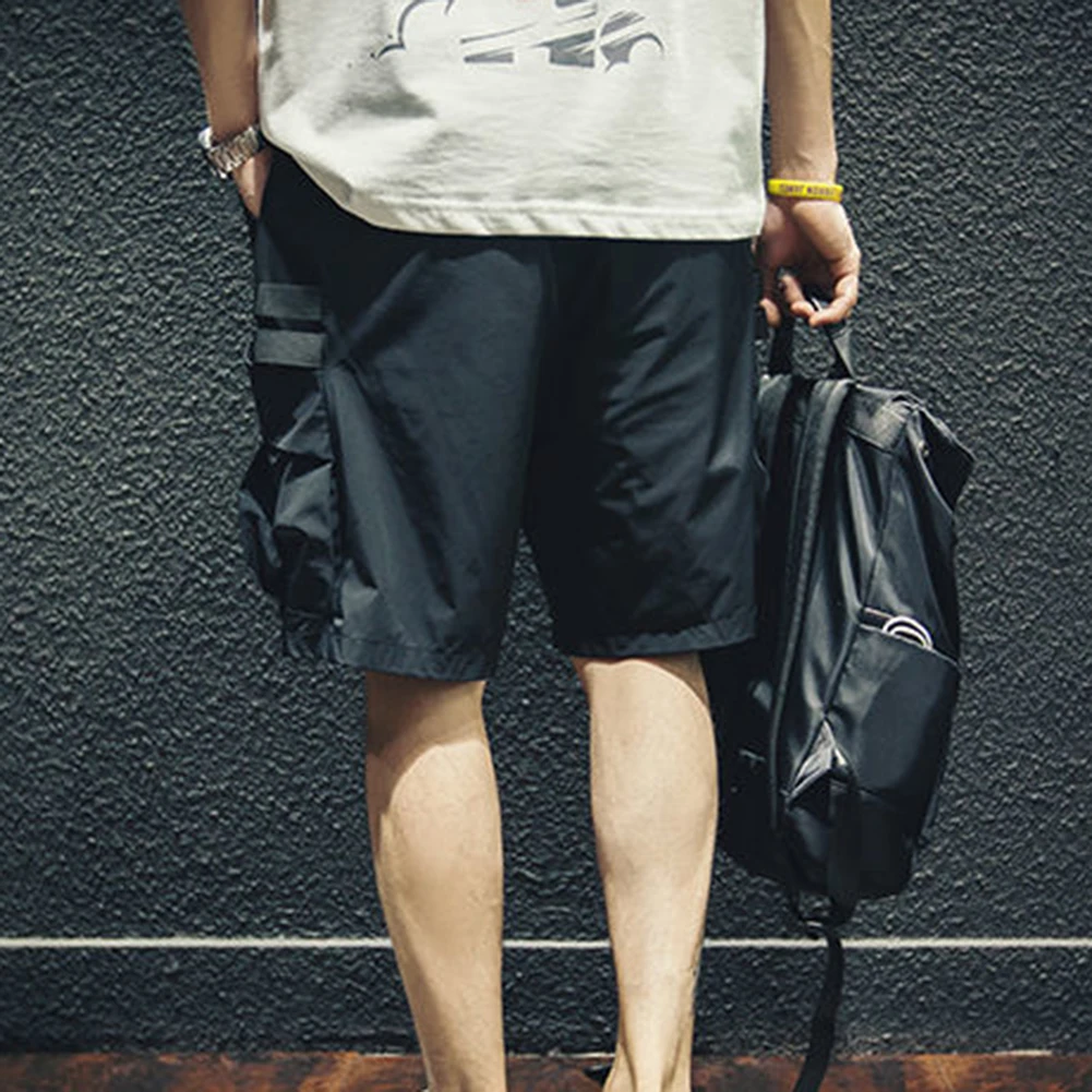 Men's Clothing Vacation Daily Mens Cargo Shorts Elastic Waist Shorts Casual Style Drawstring Waist Solid Color
Men's Clothing Vacation Daily Mens Cargo Shorts Elastic Waist Shorts Casual Style Drawstring Waist Solid Color