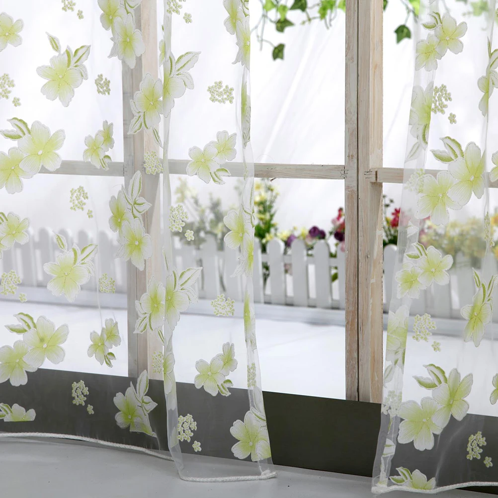 Gauze Curtains Light Colored Net Drapes for Bedroom Living Room Office Sliding Glass Door Window Mesh Elegant Flower Leaf Design
Gauze Curtains Light Colored Net Drapes for Bedroom Living Room Office Sliding Glass Door Window Mesh Elegant Flower Leaf Design